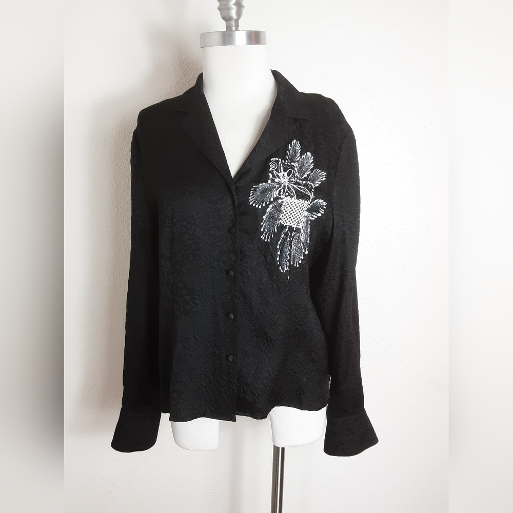 Talbots Button Top